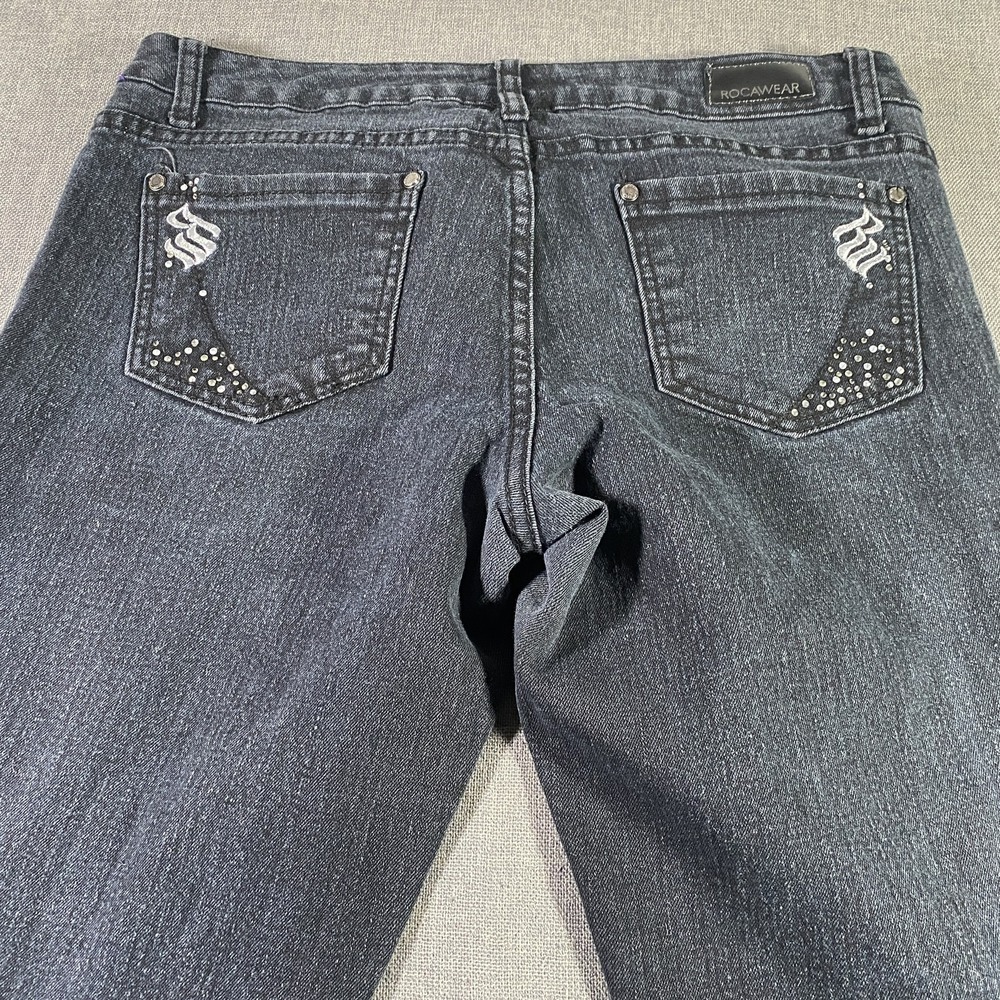 Rocawear Jeans Womens 13 Skinny Stretch Studded Pockets‎ Denim Pants